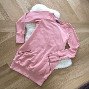 Long Maternity Sweatshirt Tunic